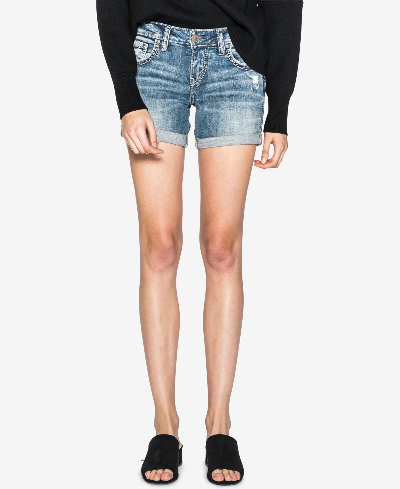 boyfriend shorts levi