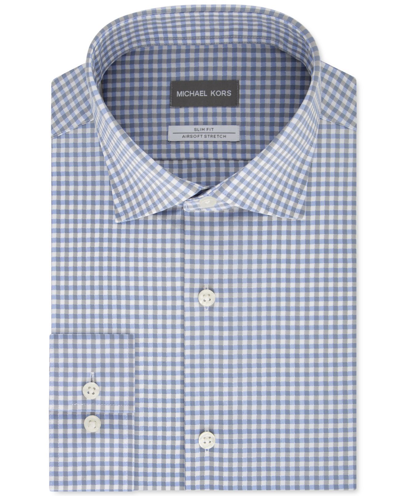 michael kors slim fit dress shirt