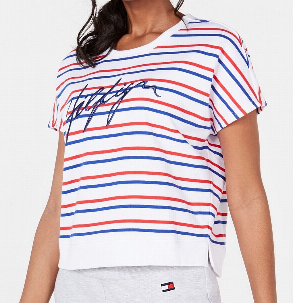 tommy hilfiger women's t shirt white