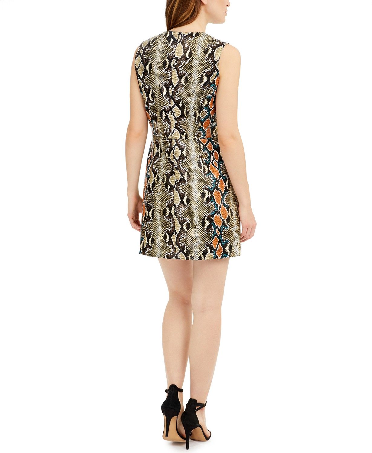 french connection snake print dress