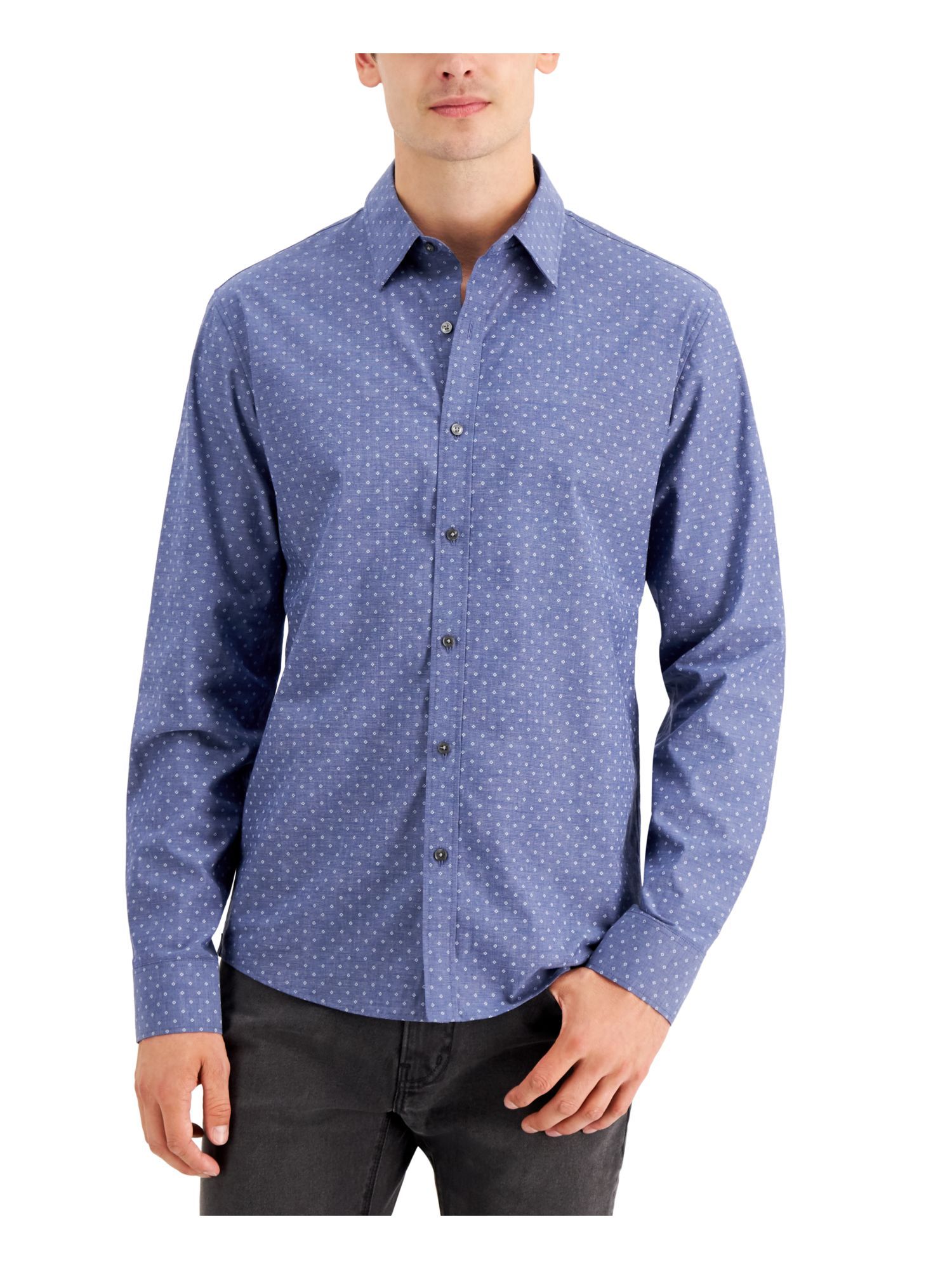 michael kors slim fit dress shirt