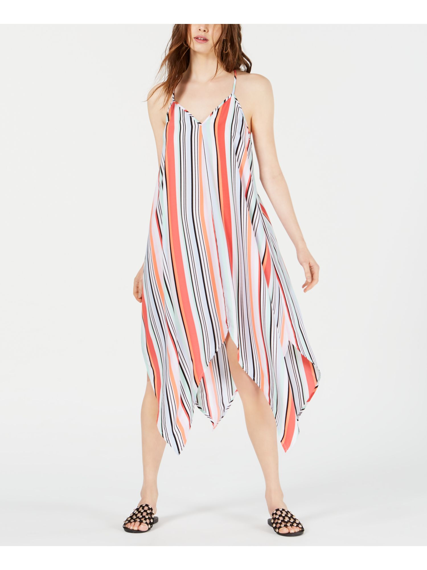 bar iii striped dress