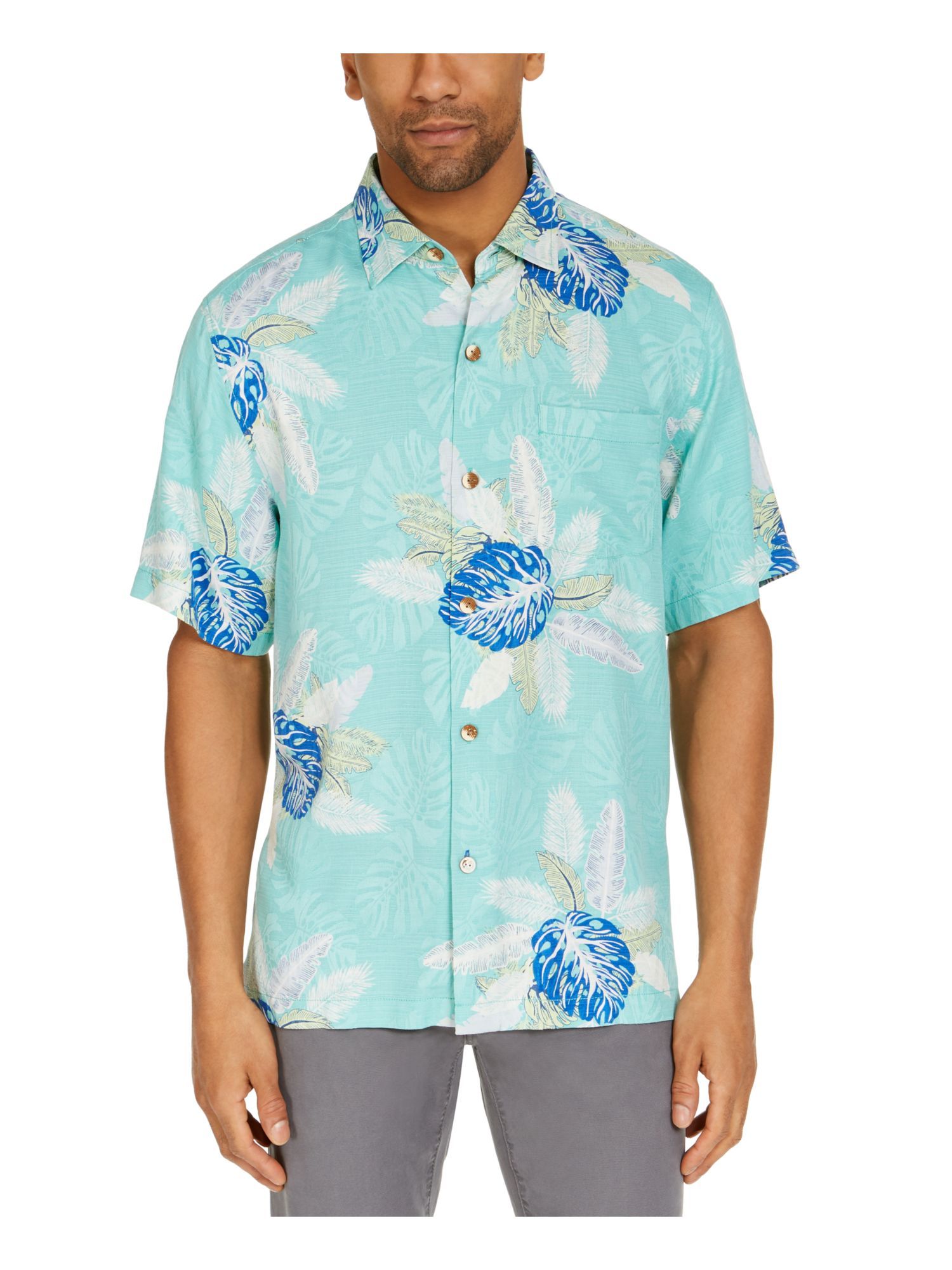 green tommy bahama shirt