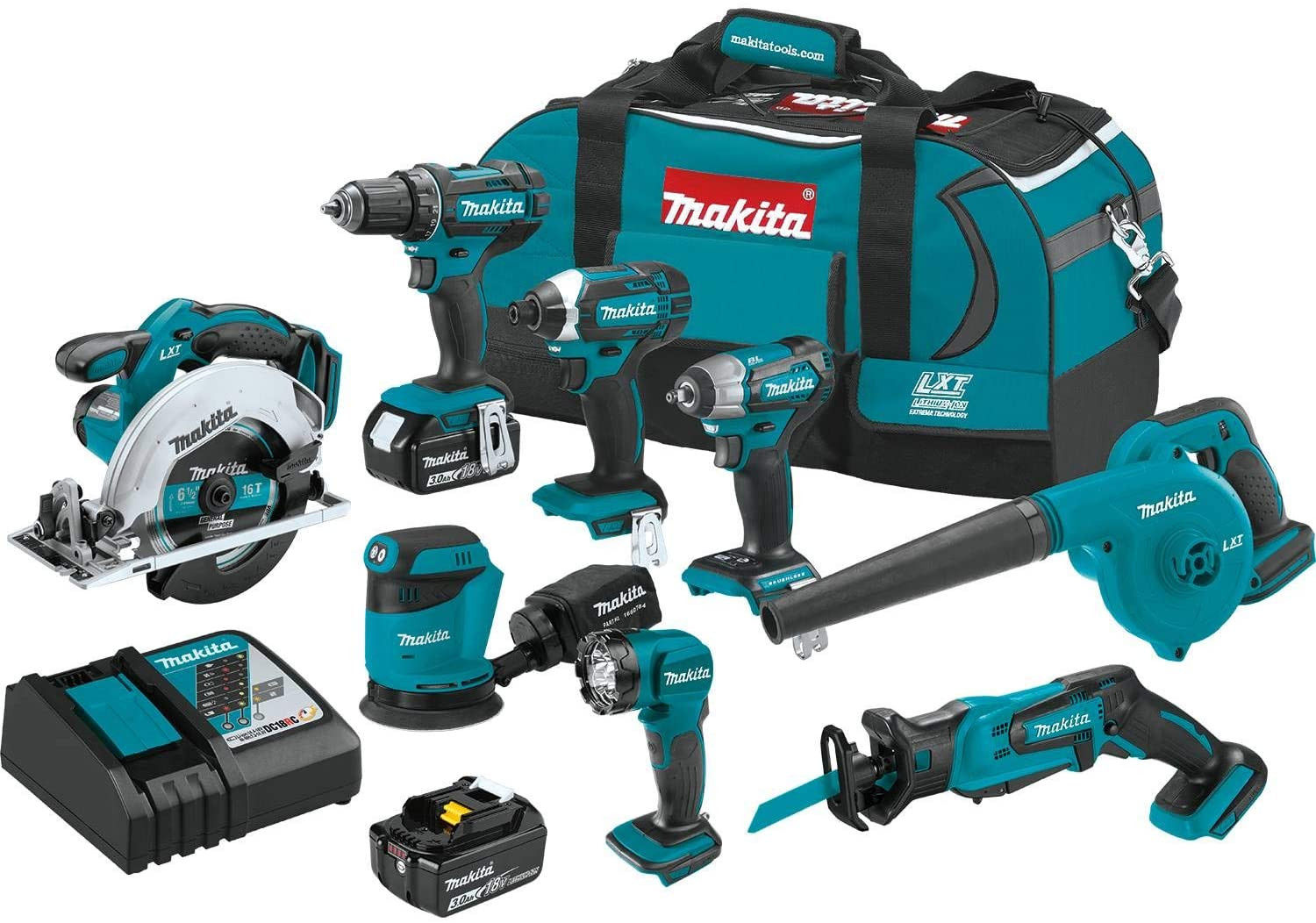 Makita XT801X1 18-Volt LXT Lithium-Ion 