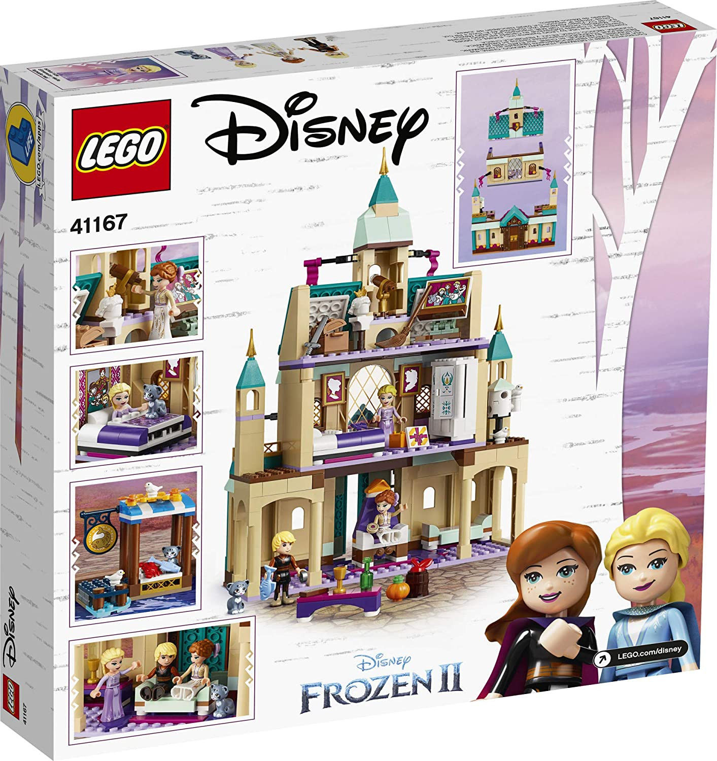 Arendelle Castle Village Building Set by LEGO Frozen 2 (521 pcs)