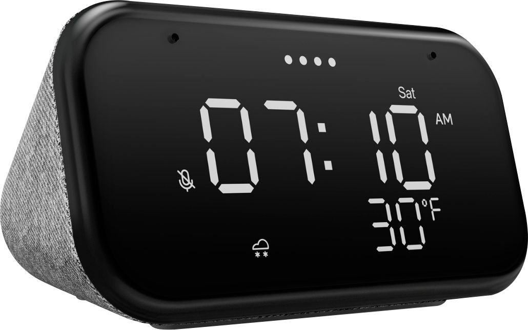 lenovo smart clock bluetooth speaker