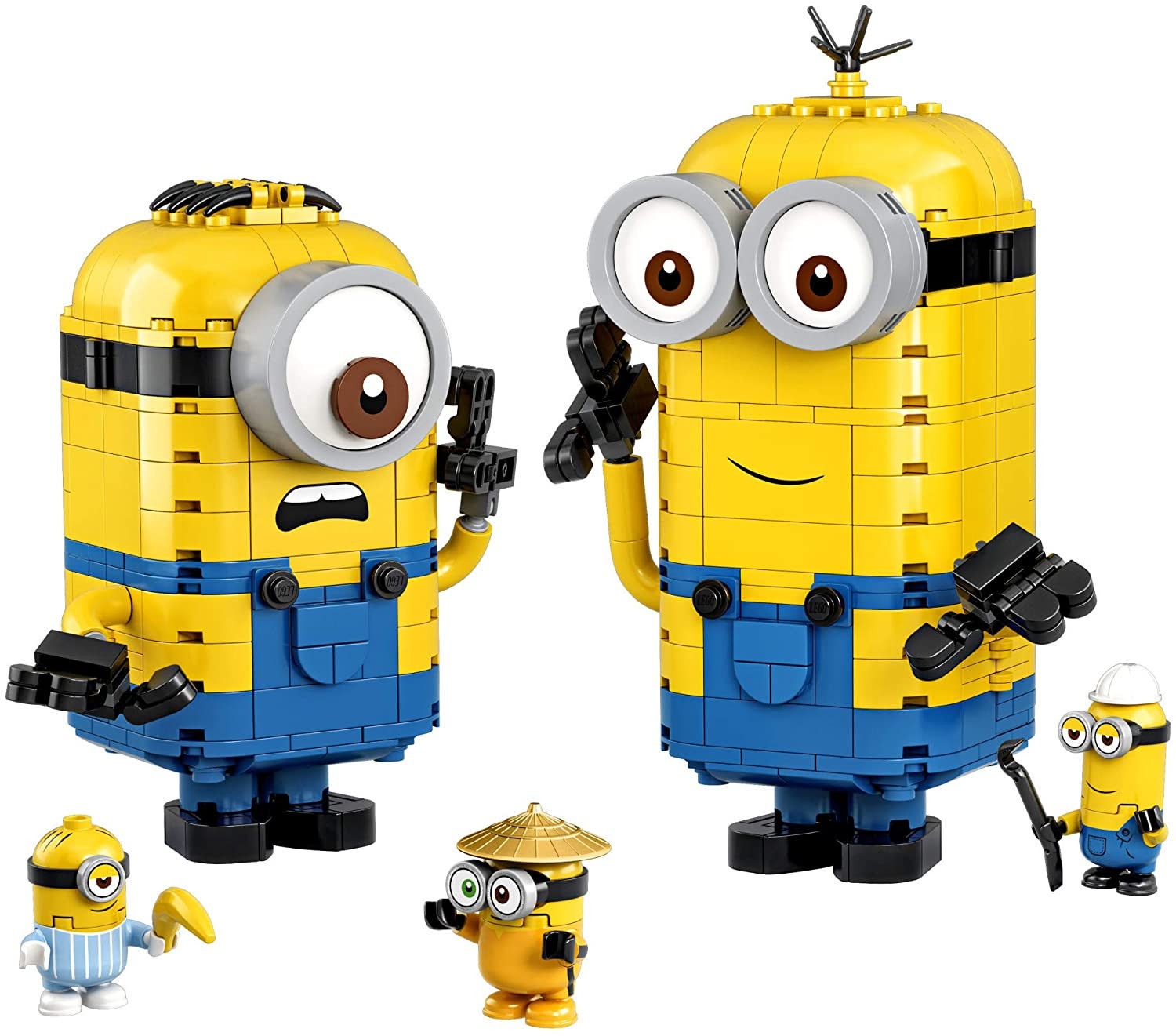LEGO Minions: Brick-Built Minions and Their Lair (75551) Building Kit for Kids