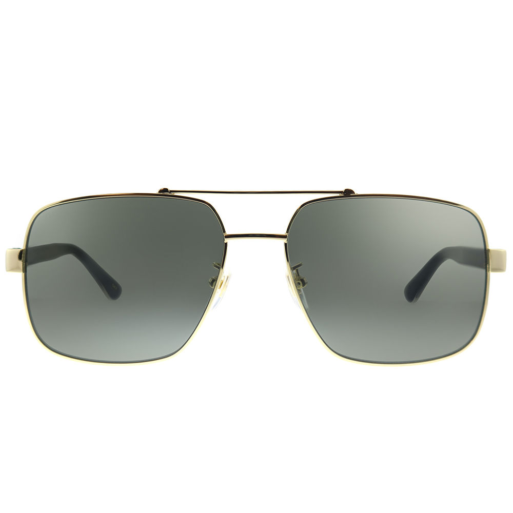 metallic aviator sunglasses