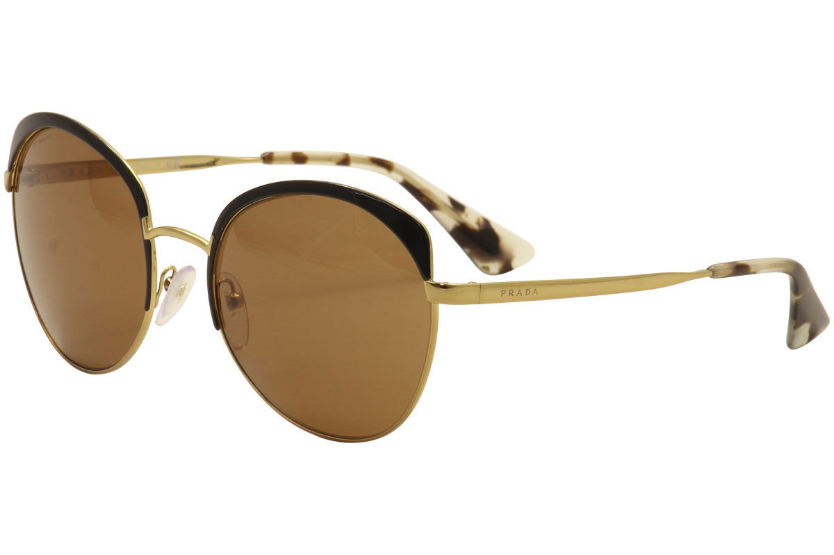 prada 59mm round sunglasses