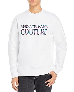 versace jeans couture logo sweatshirt