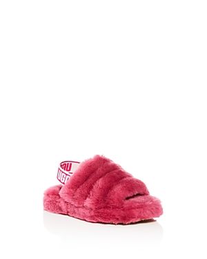 ugg fluffy shearling slipper