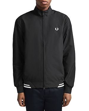 fred perry black sports jacket