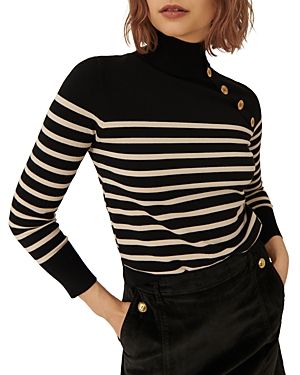 Marella Ricola Striped Turtleneck 