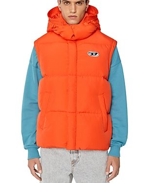 Diesel Unisex Rolf Hooded Puffer Vest 