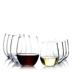 riedel stemless wine glasses set of 8