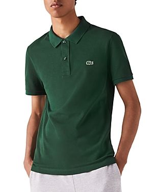 lacoste slim fit pique