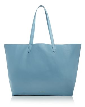 oversized leather tote