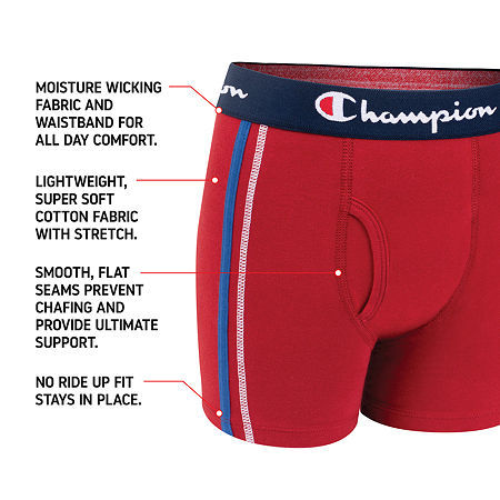 champion boxer briefs 4 pack