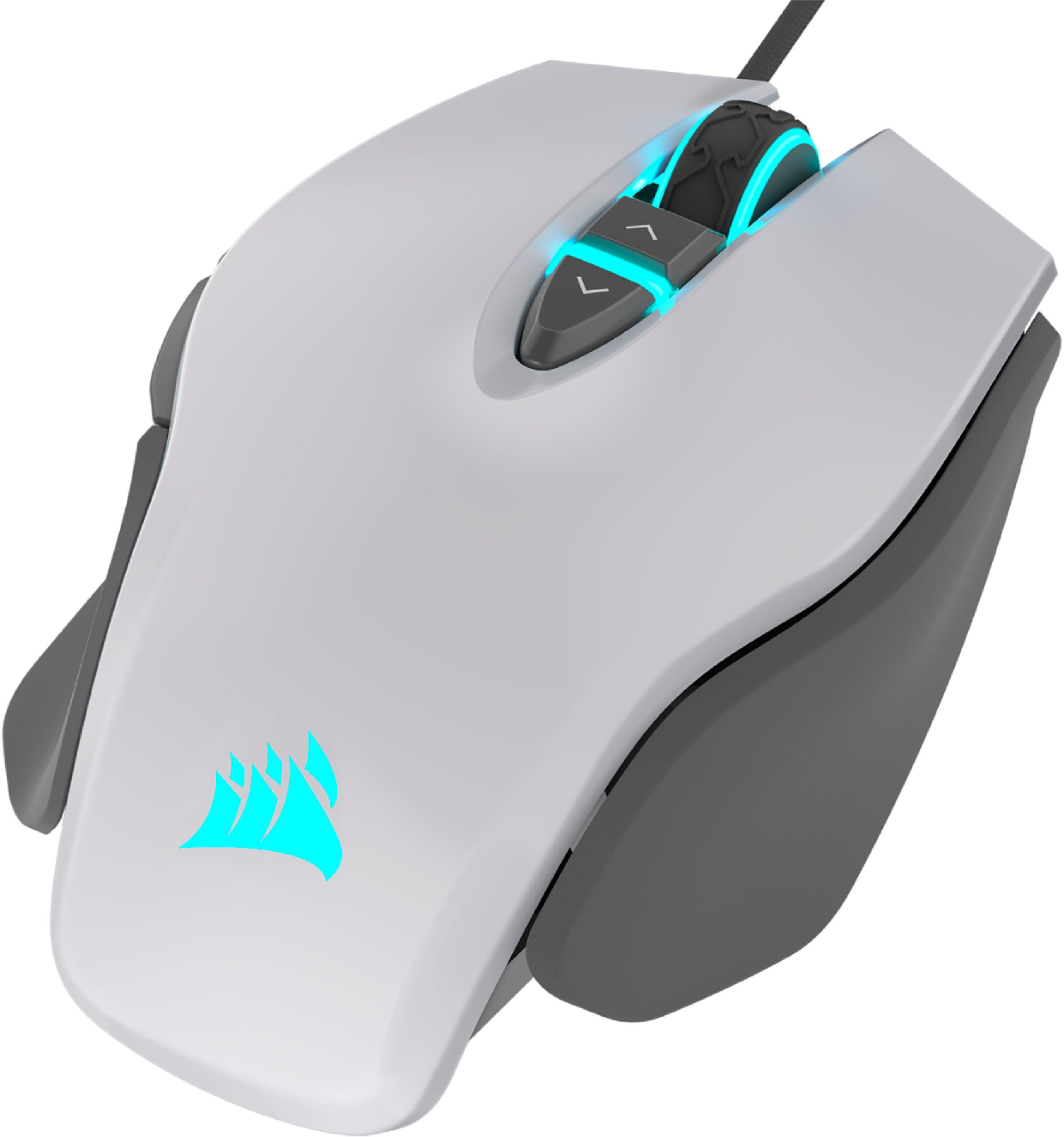 white wired mouse