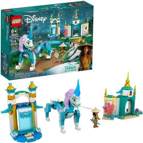 lego disney raya and sisu dragon