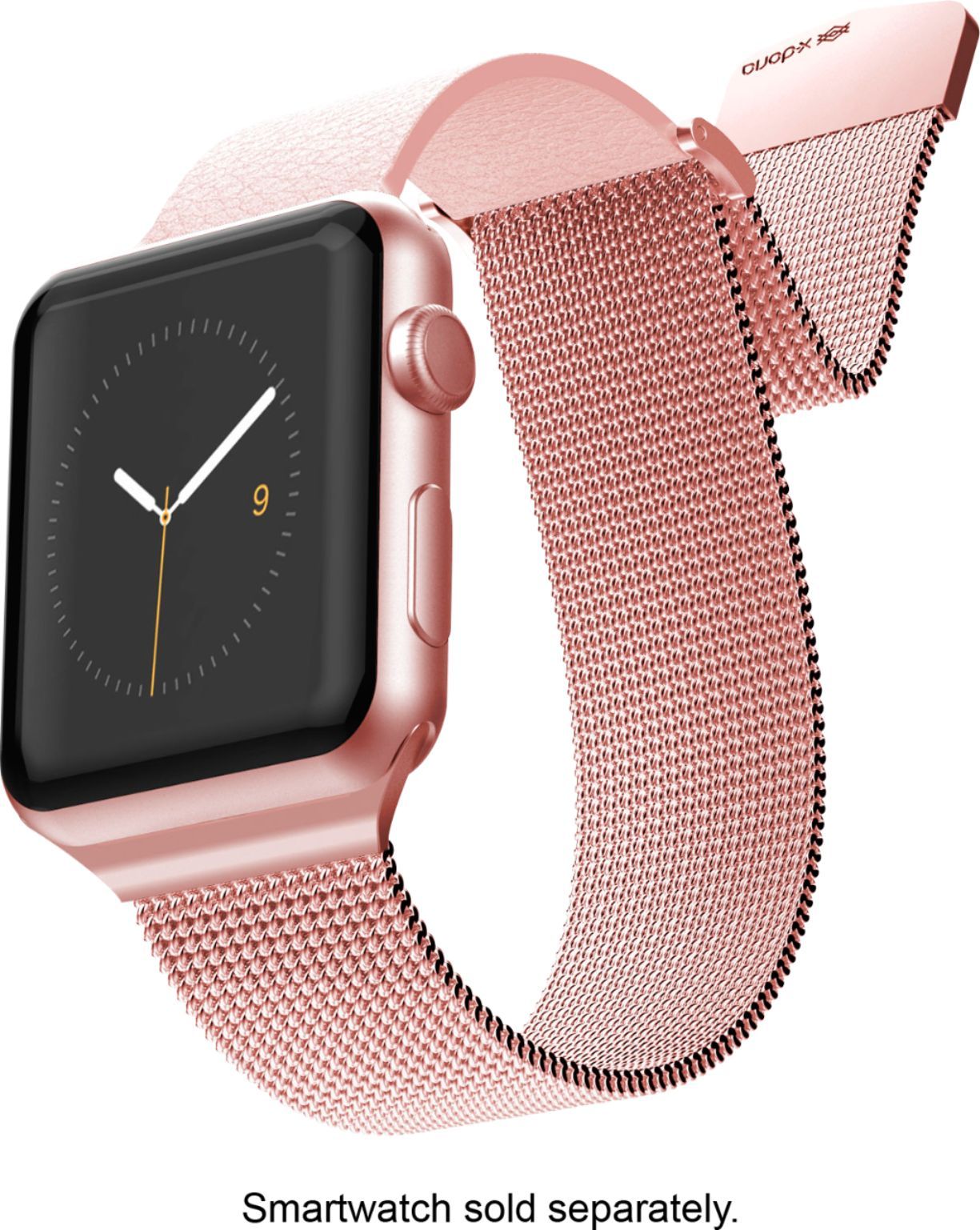 rose gold mesh watch strap