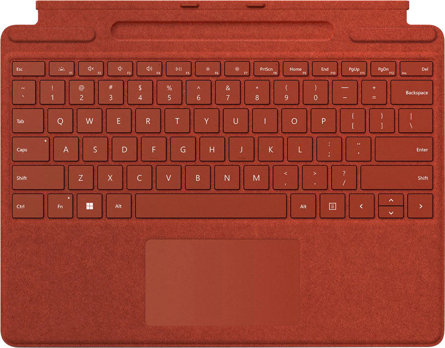 surface pro x keyboard with slim pen