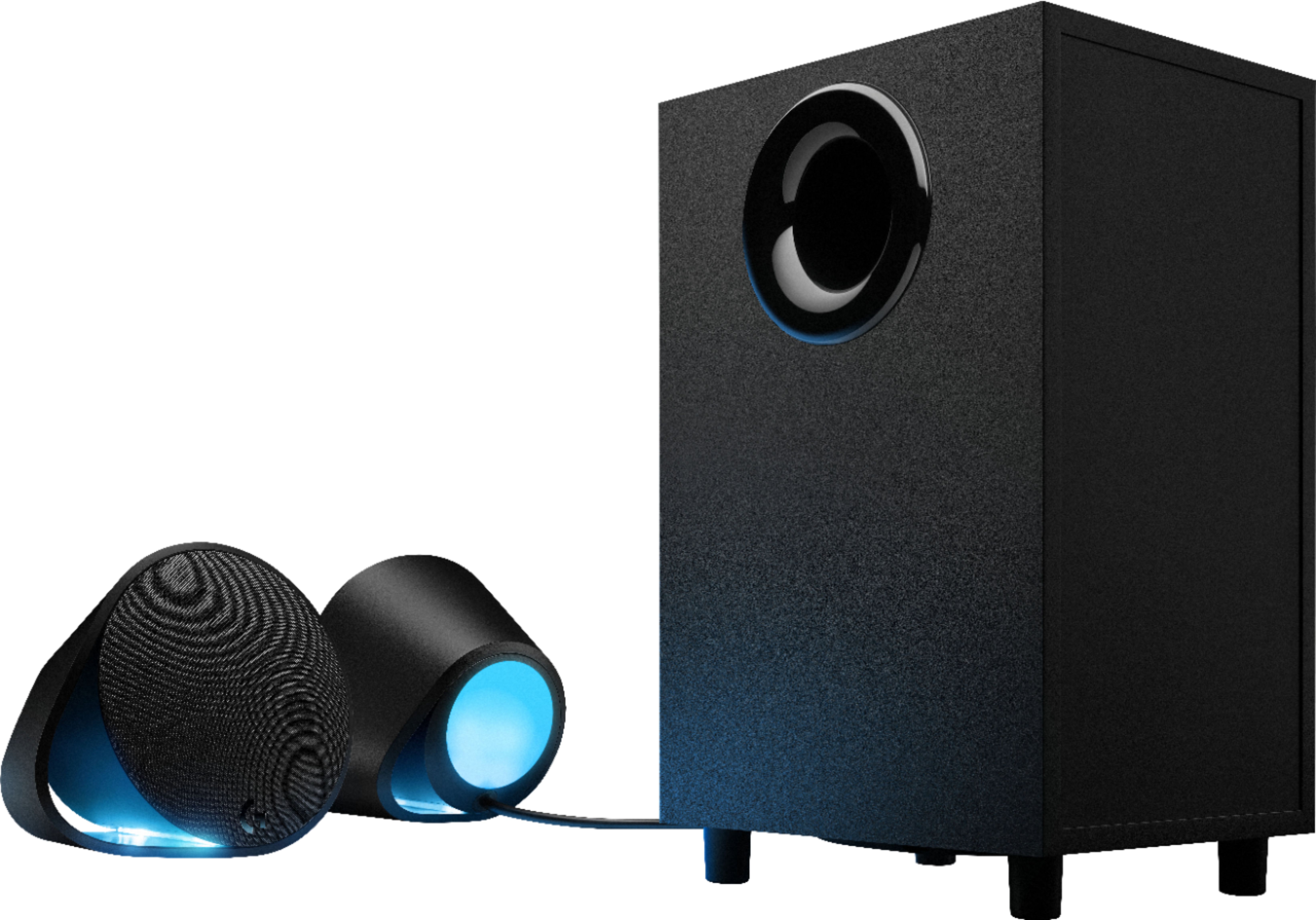 logitech black speakers