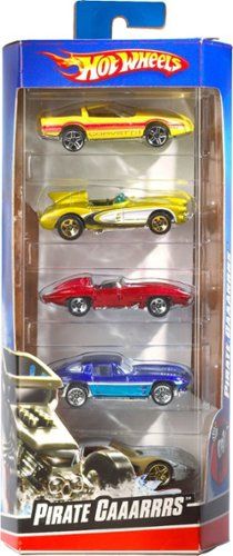 hot wheels 5 car gift pack