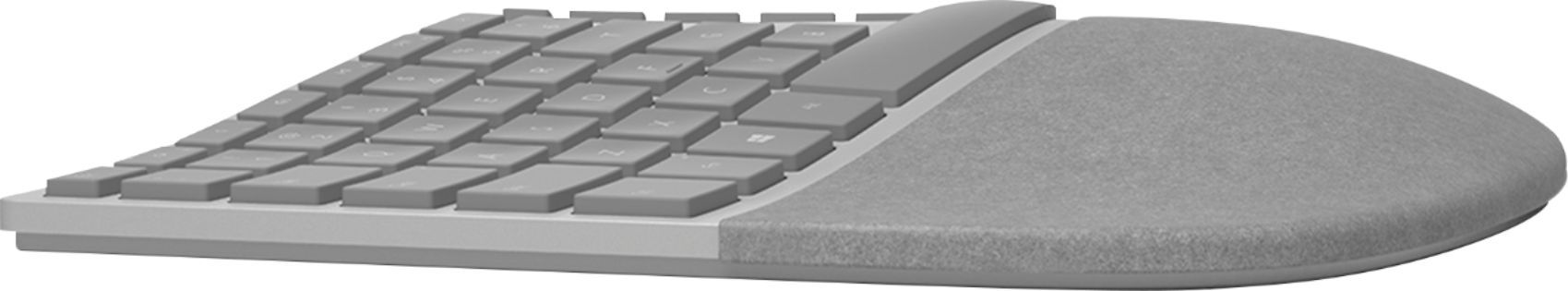 silver ergonomic keyboard