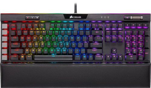 corsair k95 rgb platinum cherry mx blue mechanical gaming keyboard