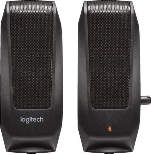 logitech black speakers