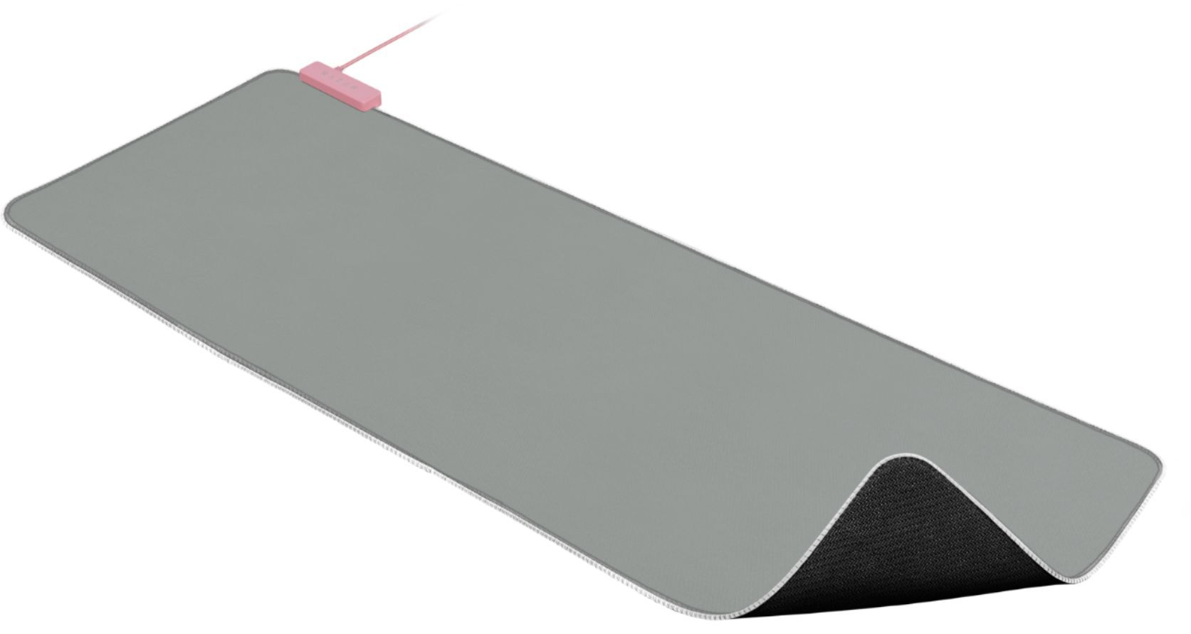 grey rgb mouse pad