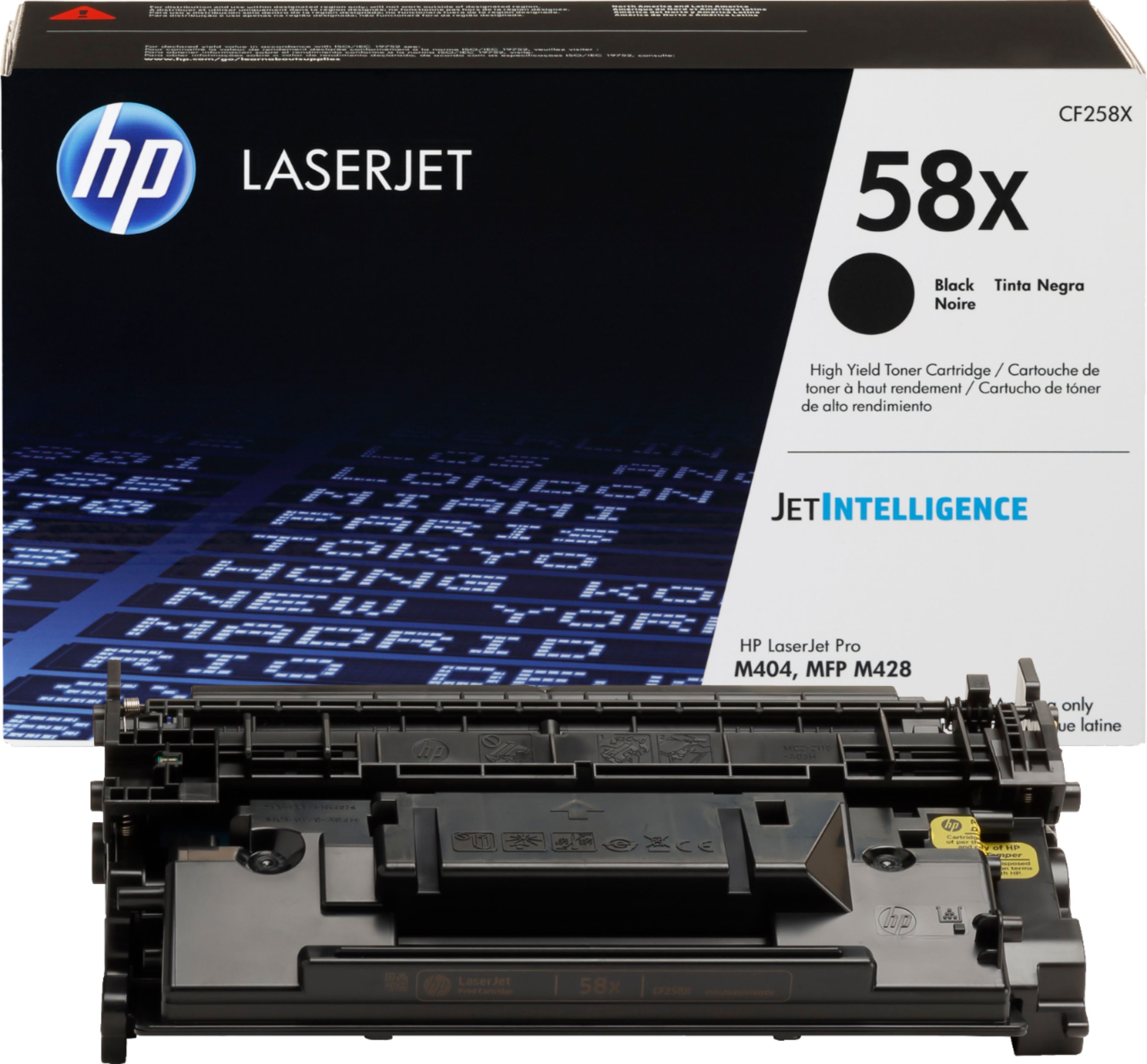 HP - 58X High-Yield Toner Cartridge 