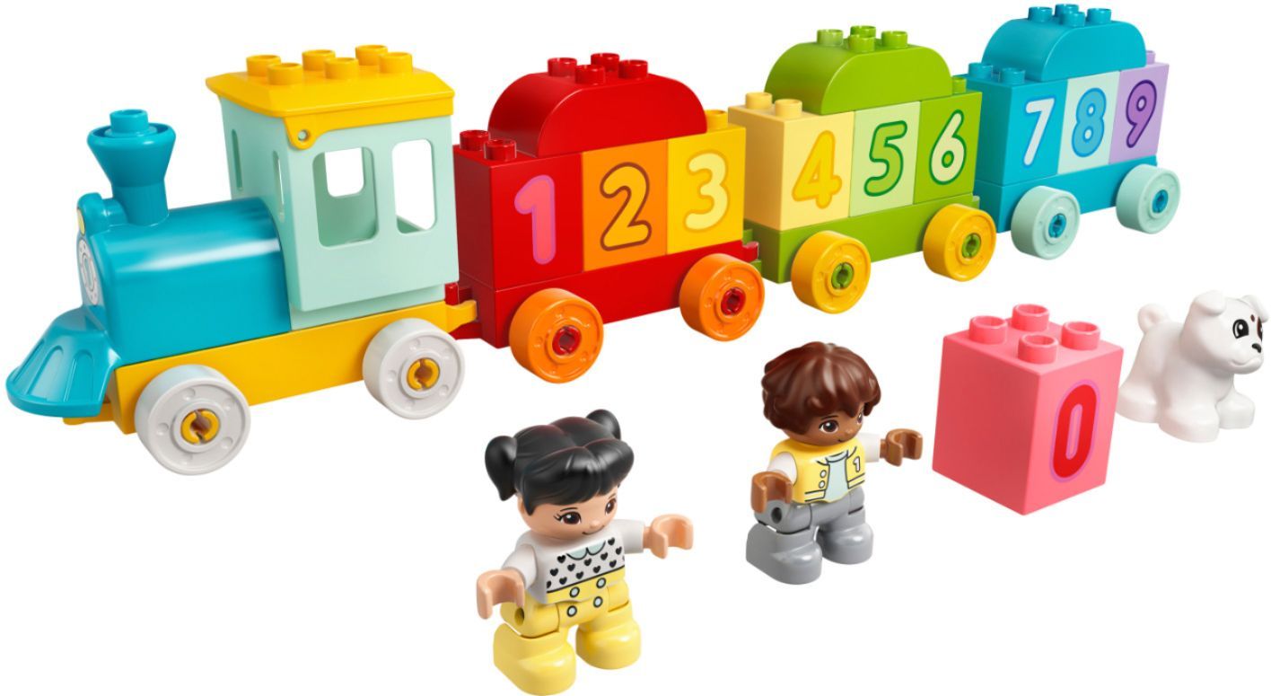 duplo my first number train toy