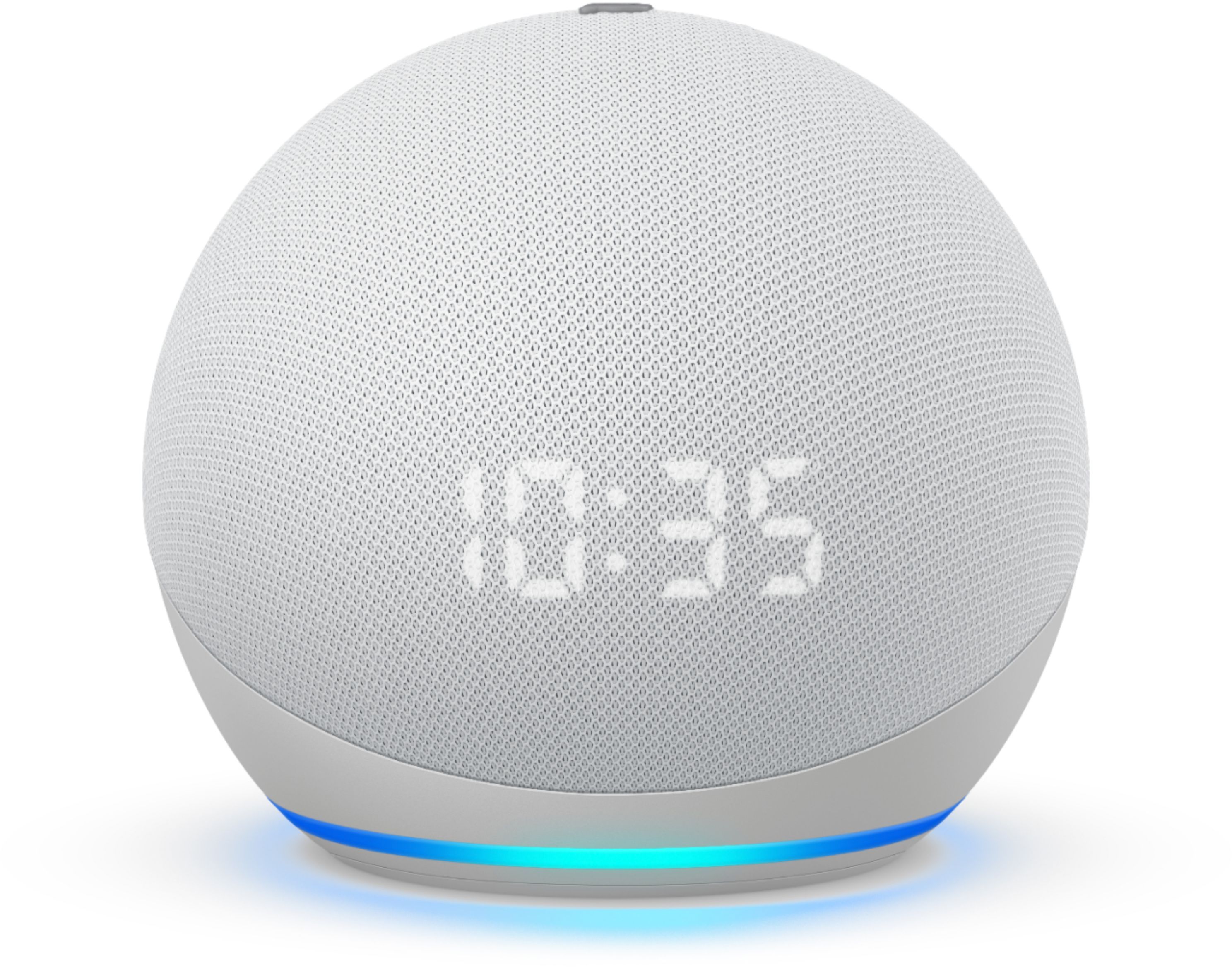 white smart speaker