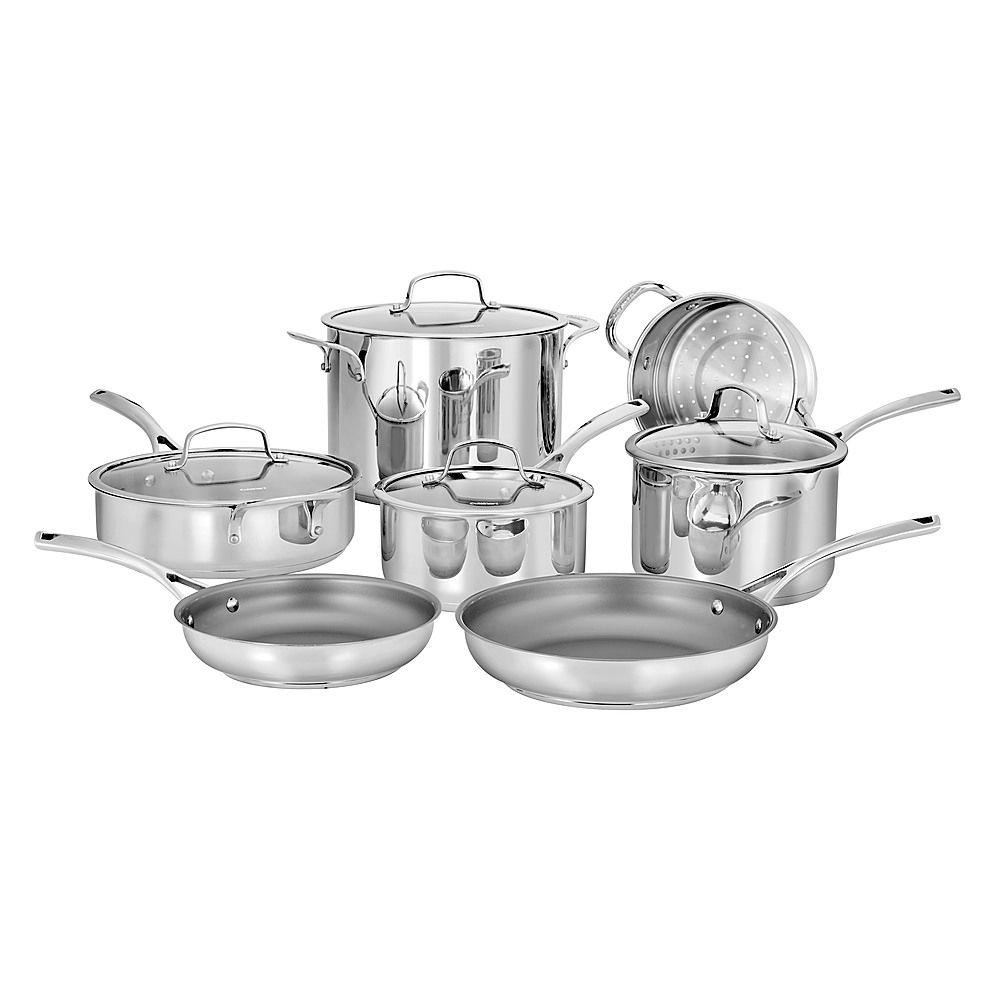 cuisinart 11 piece stainless steel set