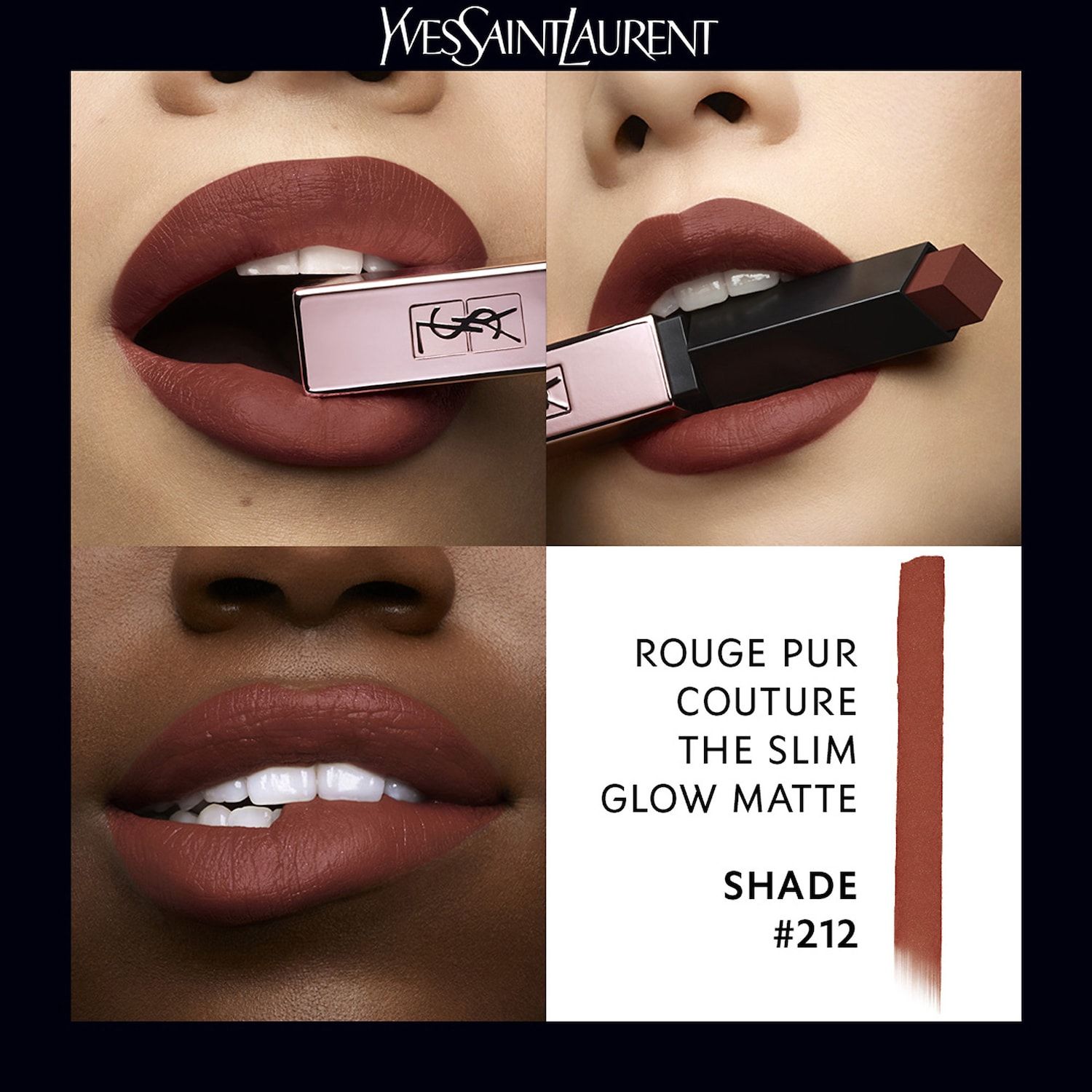 ysl slim glow matte 212