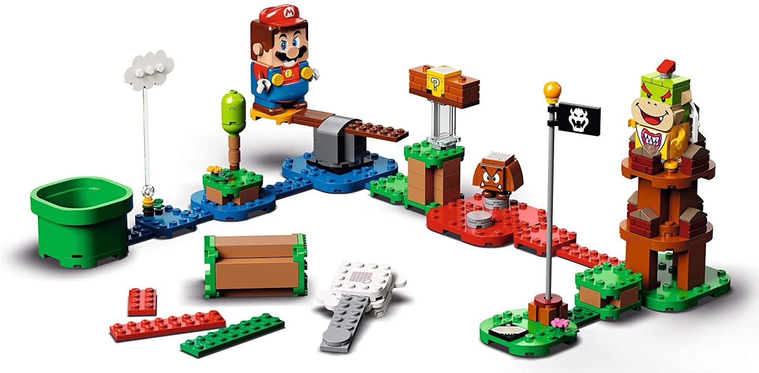 LEGO Super Mario Adventures with Mario Starter Course 71360 Building Kit, Creative Gift Toy for Kids, Interactive Set Featuring Mario, Bowser Jr. and Goomba Figures, New 2020 (231 Pieces)