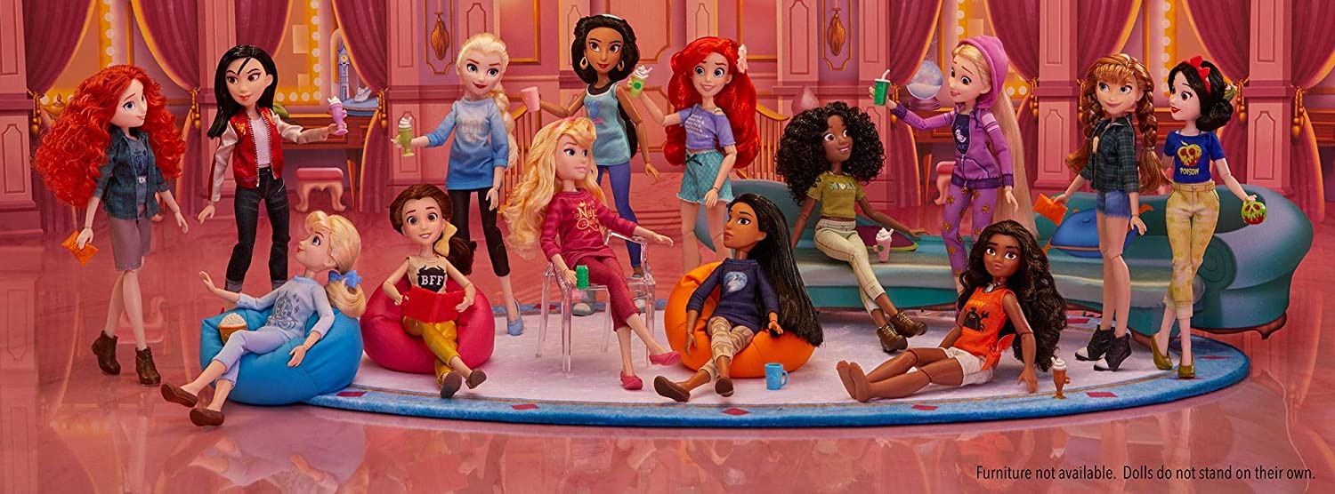 disney princess dolls multipack