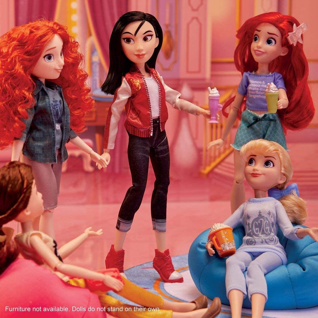 disney princess dolls multipack