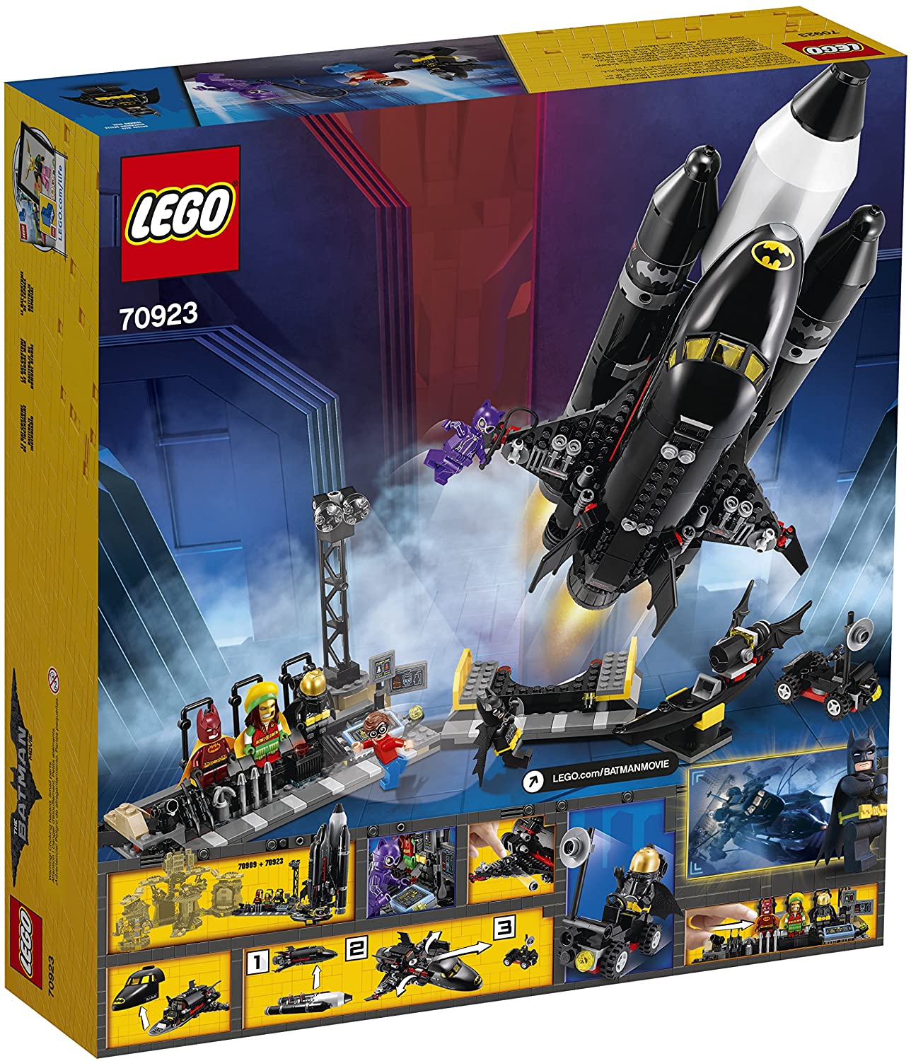 the bat space shuttle lego