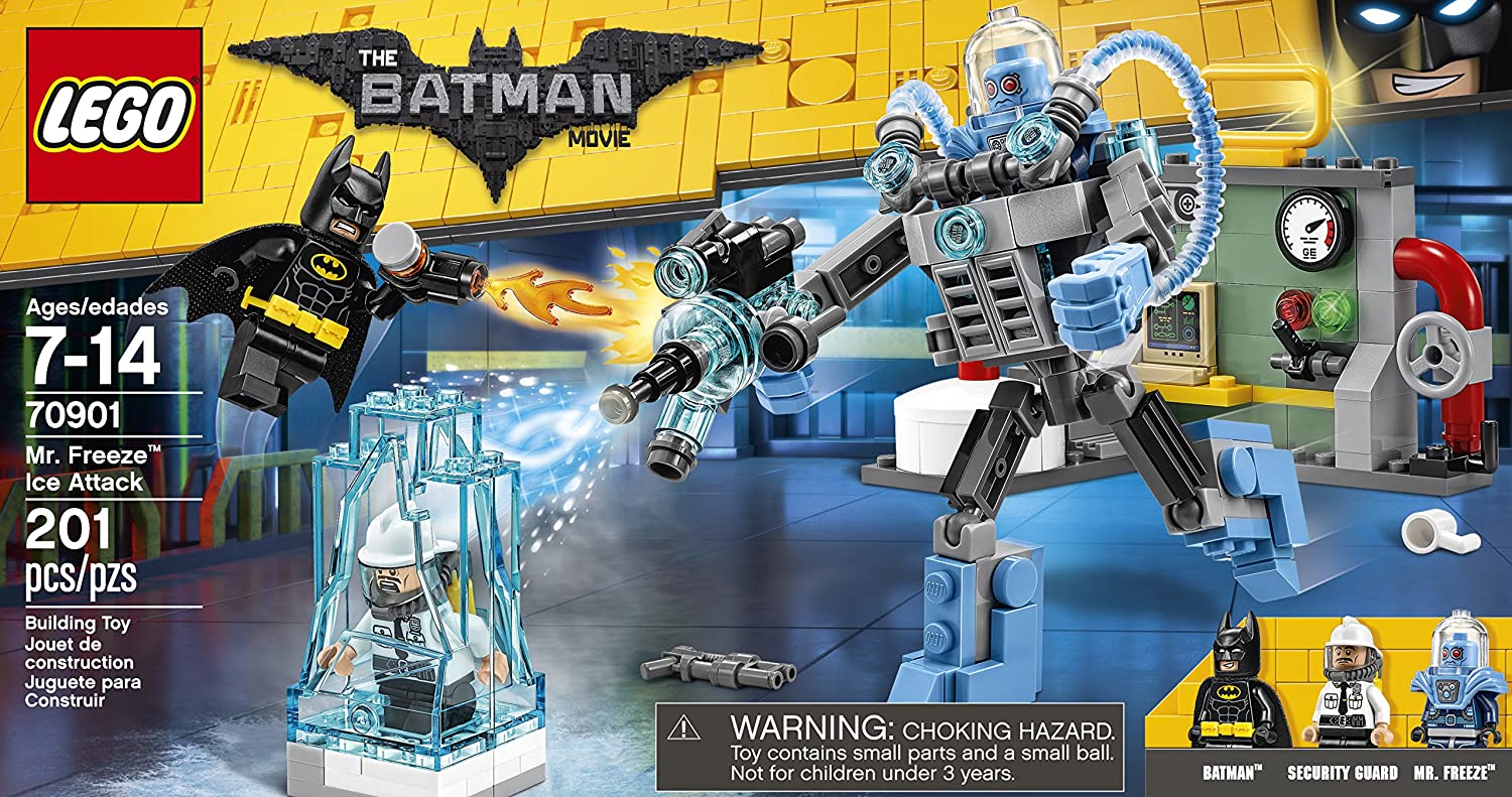 LEGO Batman Movie Mr. Freeze Ice Attack 
