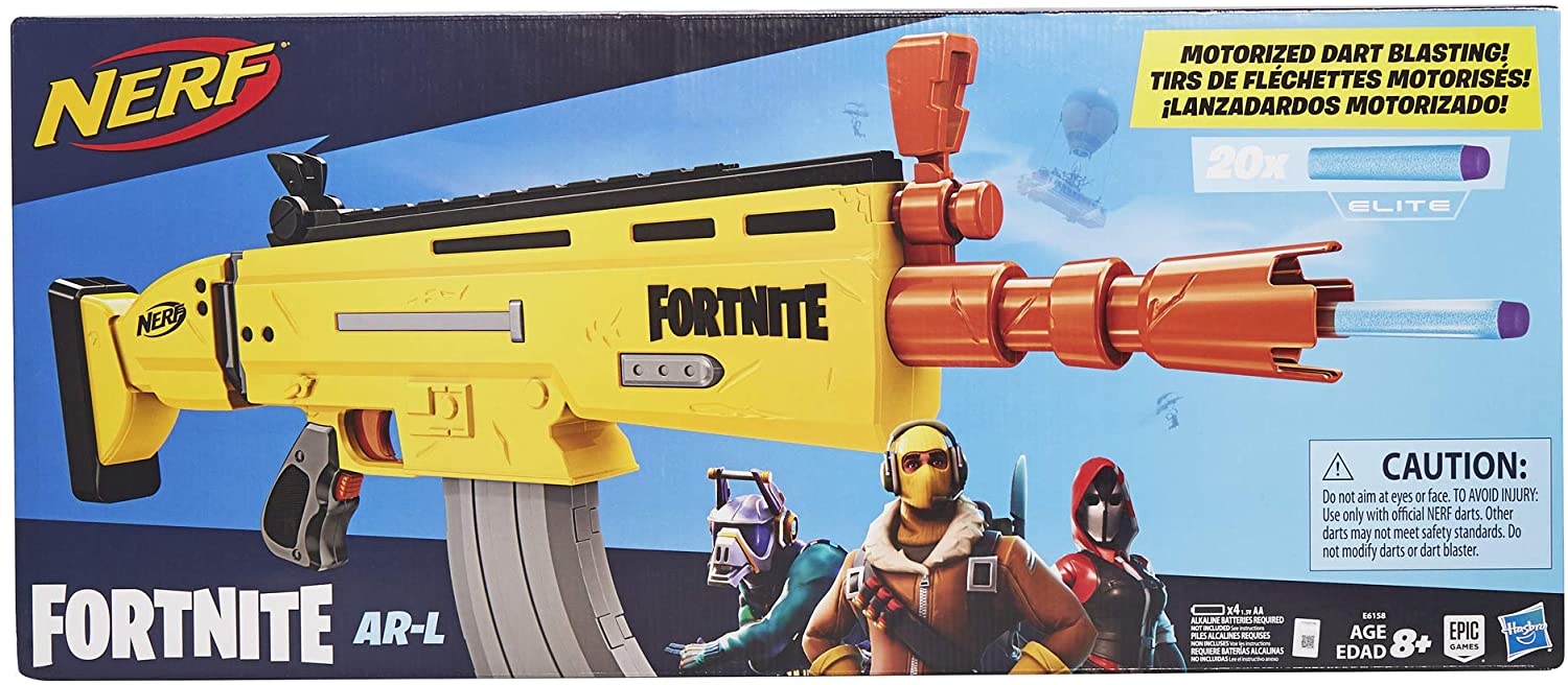 NERF Fortnite AR-L Elite Dart Blaster 