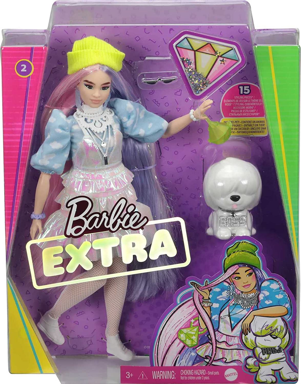 barbie extra beanie