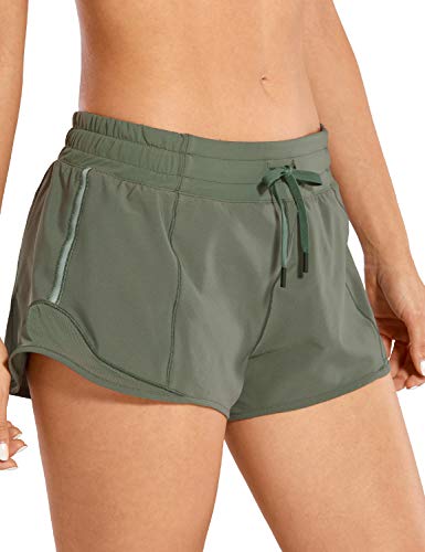 CRZ YOGA Quick-Dry Loose Running Shorts 