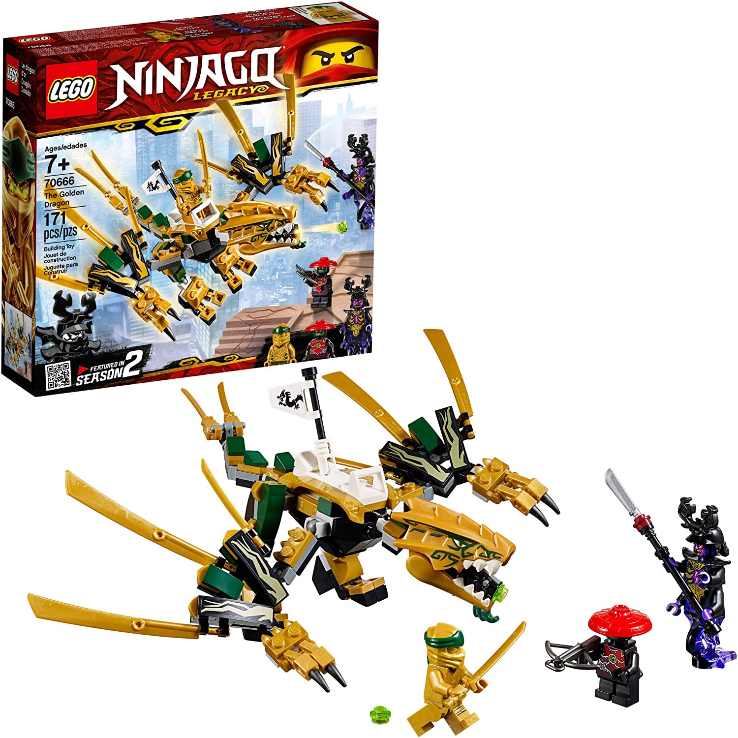 LEGO NINJAGO Legacy Golden Dragon 70666 