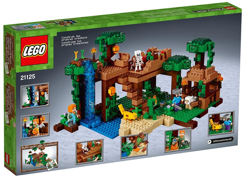 lego minecraft jungle