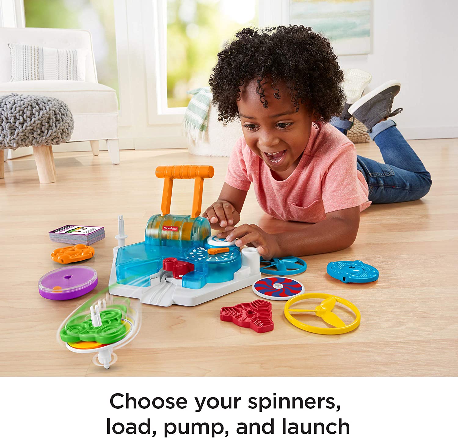 fisher price spinner toy