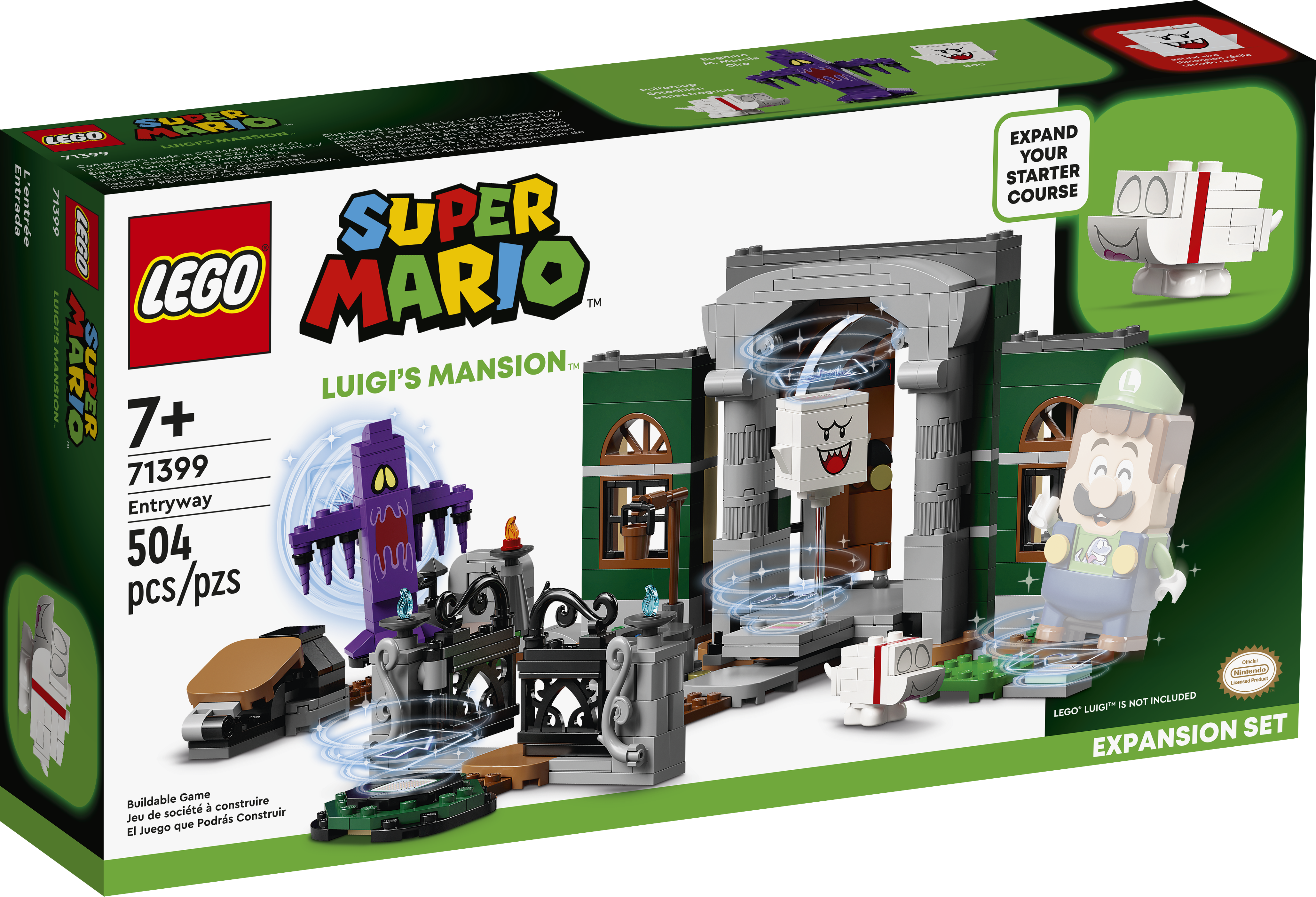 luigis mansion lego