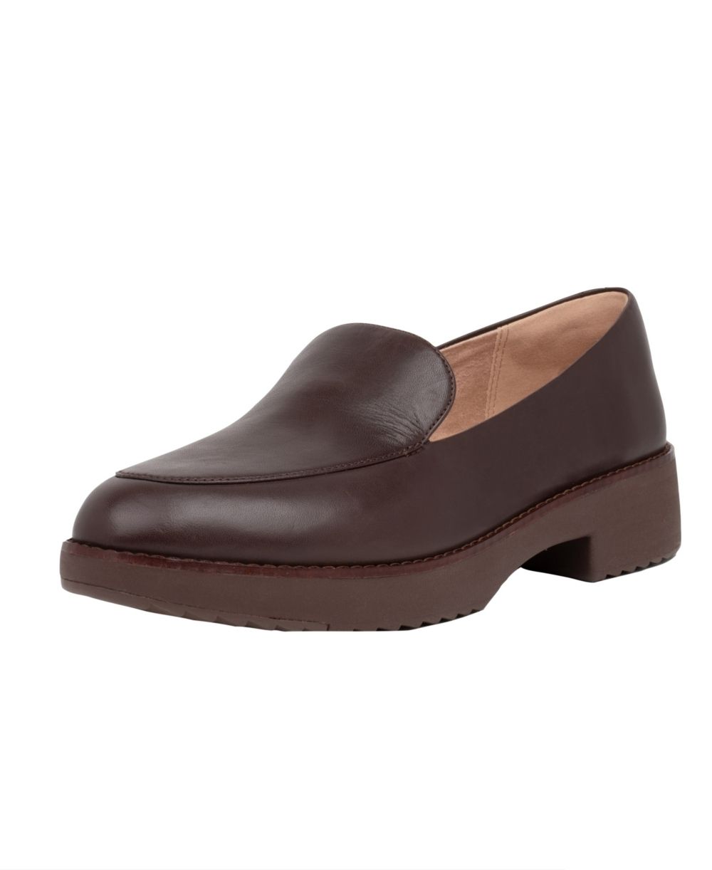 fitflop talia leather loafers